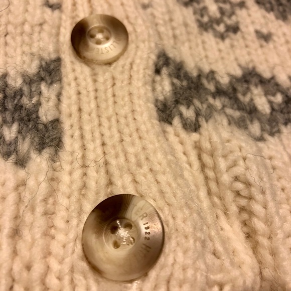 New Hollister V-Neck ButtonUp Sweater - Picture 3 of 4